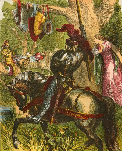 Sir Lancelot du Lake by John Gilbert